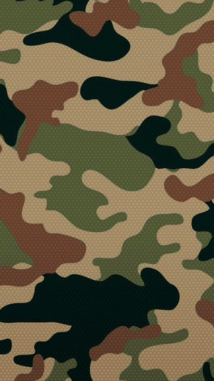 Camouflage iPhone 7 Wallpaper [750x1334]