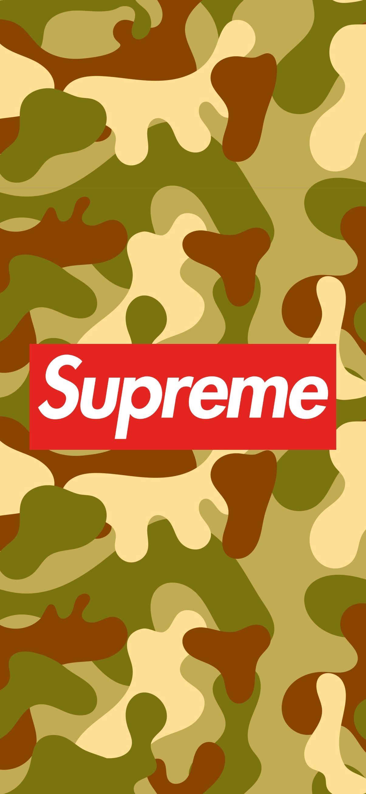 Supreme camouflage iphone wallpaper. Background Wallpaper