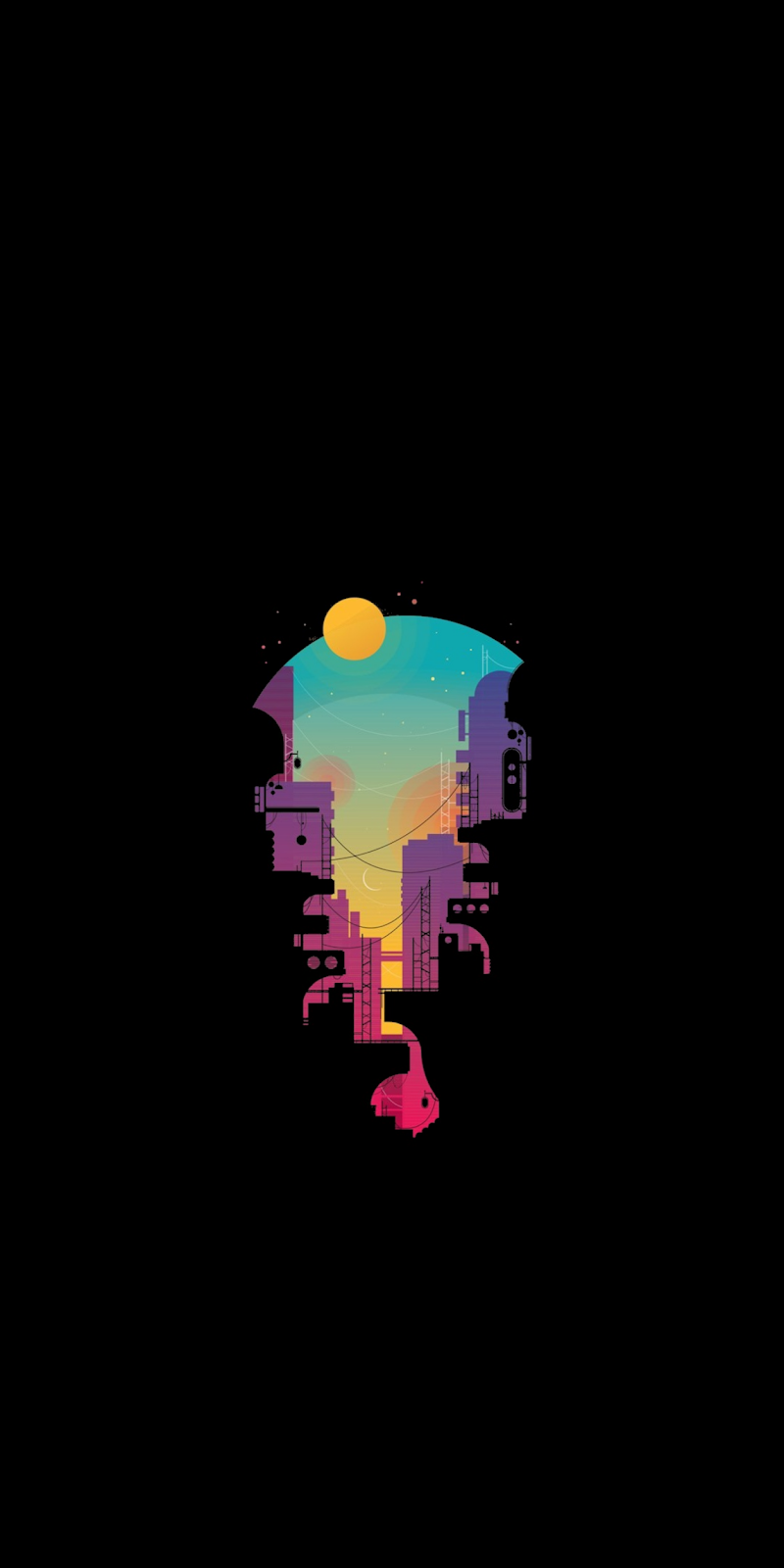 Minimalist City #wallpaper #iphone #android #background. Best iphone wallpaper, Minimalist wallpaper, Background phone wallpaper