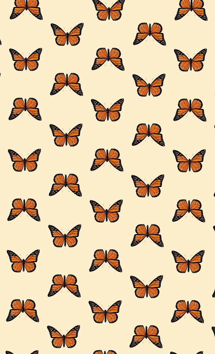 Butterfly iPhone Wallpaper Aesthetic. ipcwallpaper. Butterfly wallpaper iphone, Cute patterns wallpaper, iPhone background wallpaper