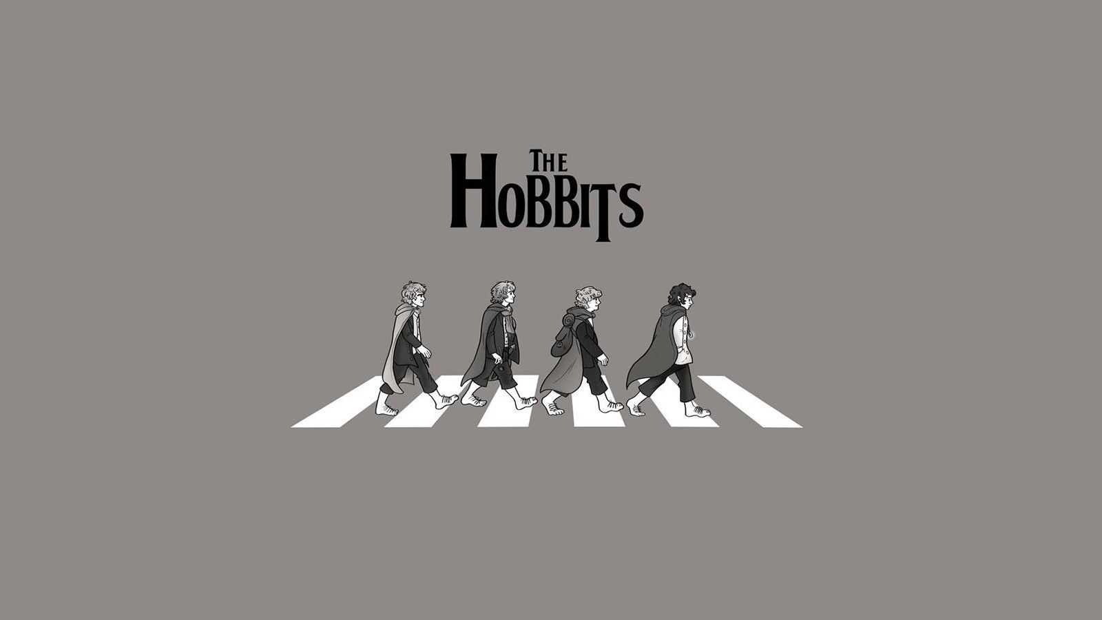 The Beatles, The Lord Of The Rings, Minimalism, Monochrome