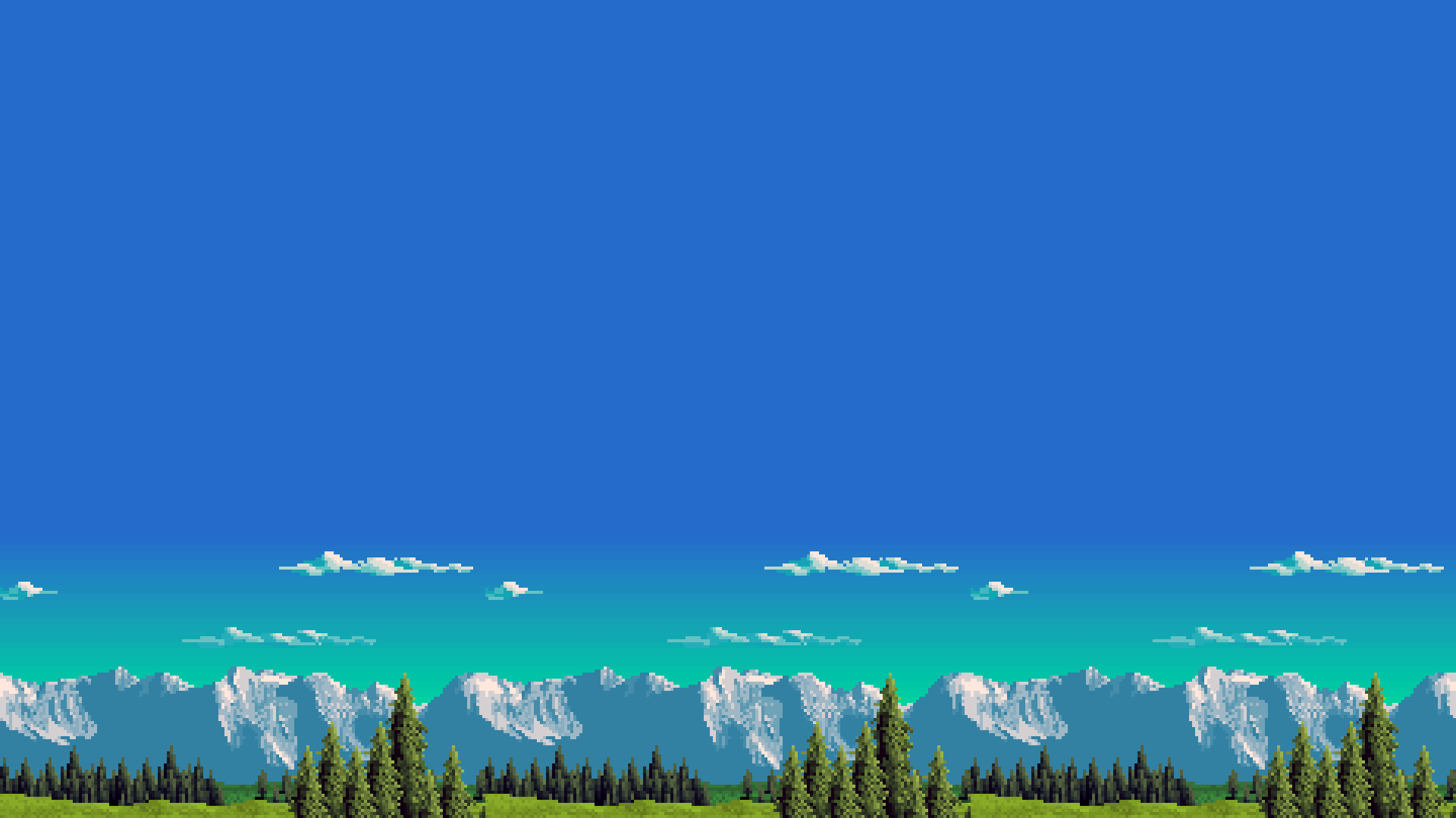 Pixel Art Landscapes. Pixel art landscape, Pixel art, Water illustration