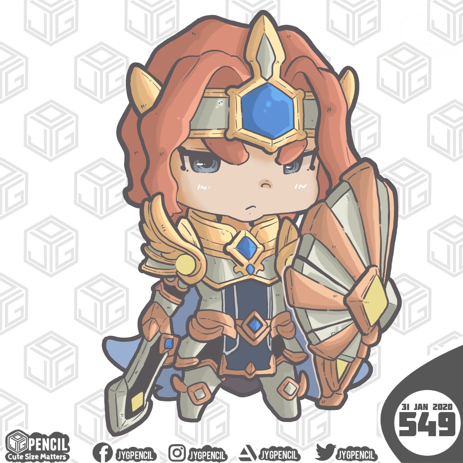 549: Tigreal [Lightborn Defender], JYG Pencil™