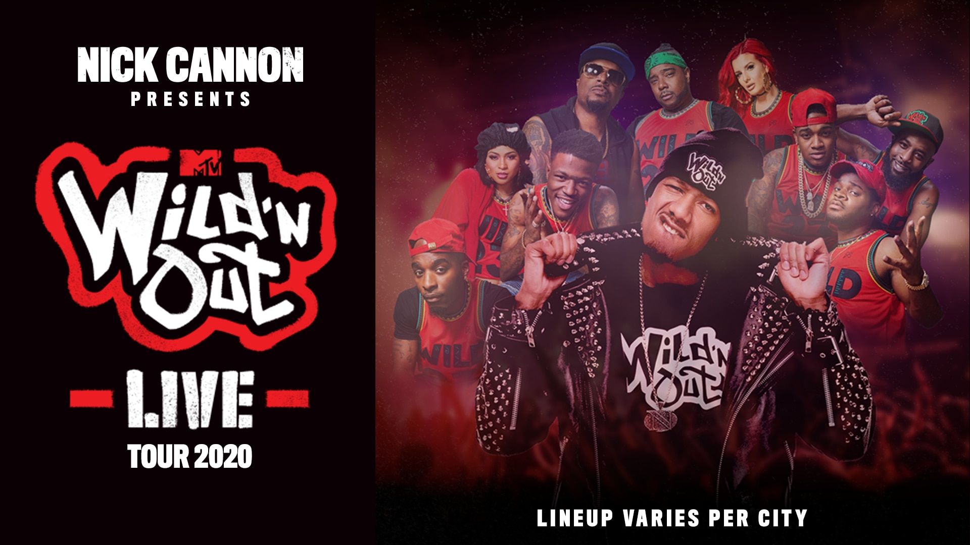 POSTPONED Cannon Presents Wild 'N Out Live Tour 2020