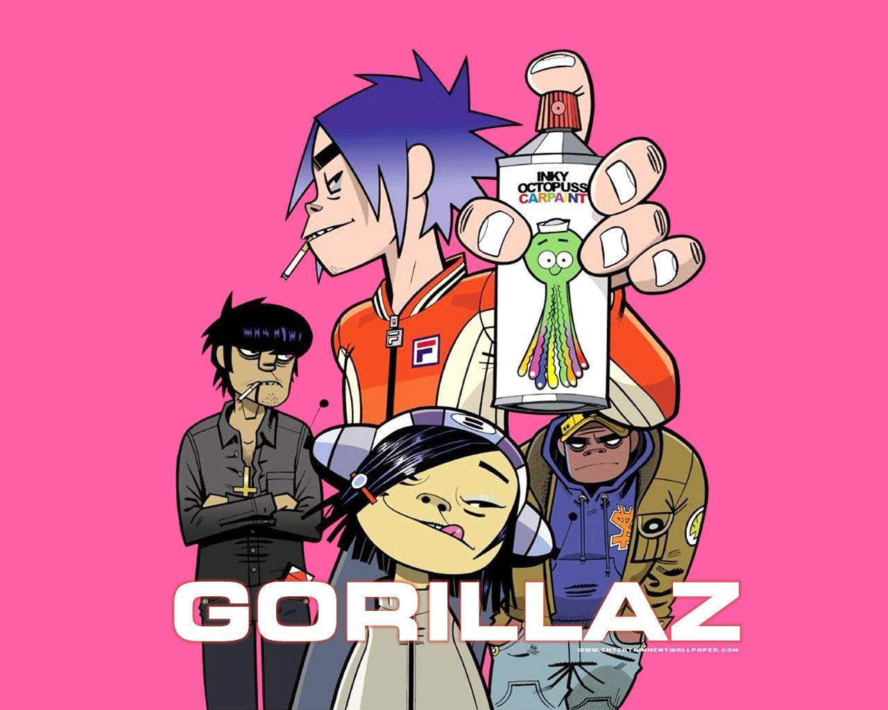 Gorillaz Wallpaper - (1280x1024). Desktop Download page