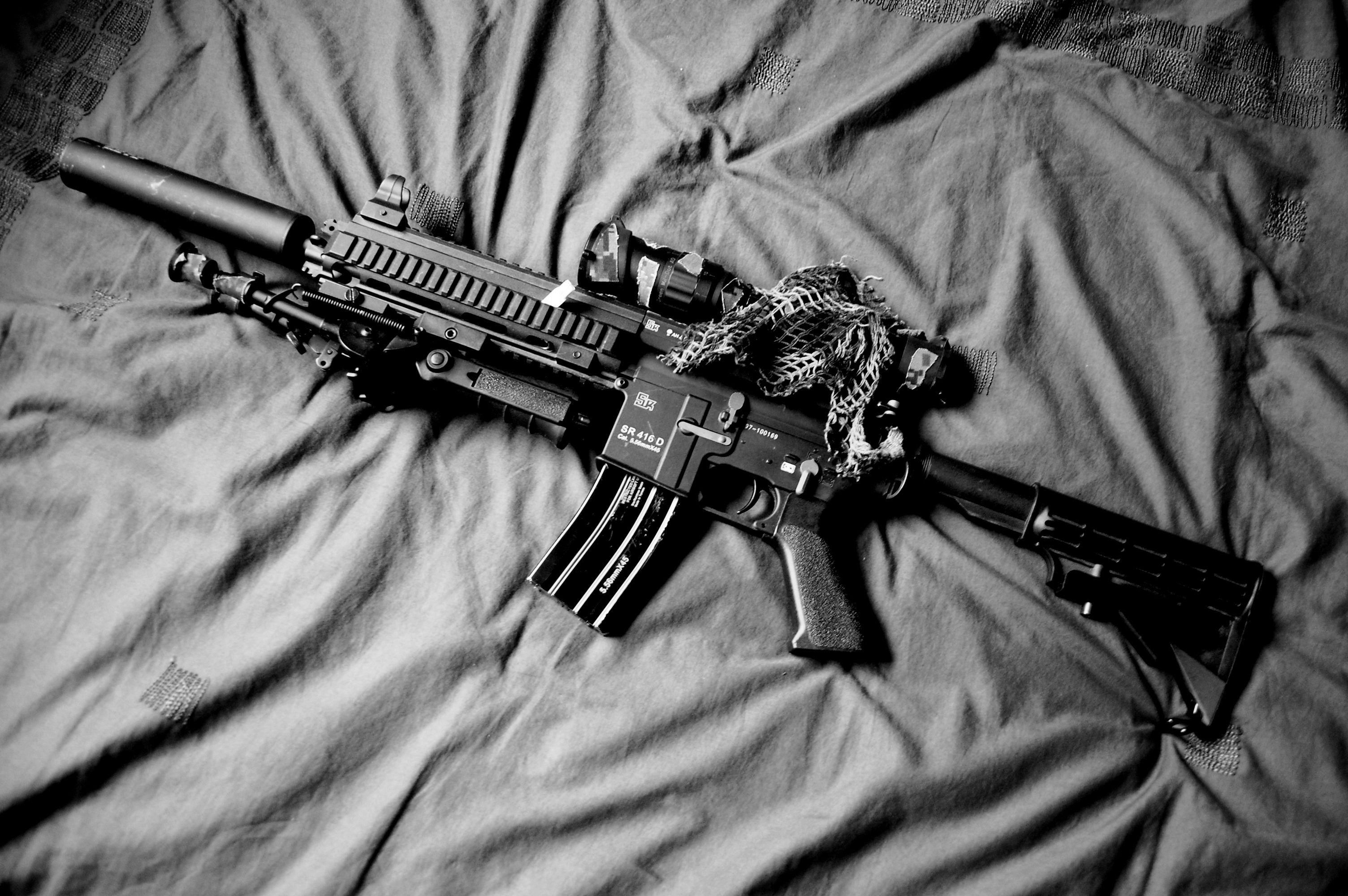 Heckler & Koch 416 weapon gun military rifle ew wallpaper