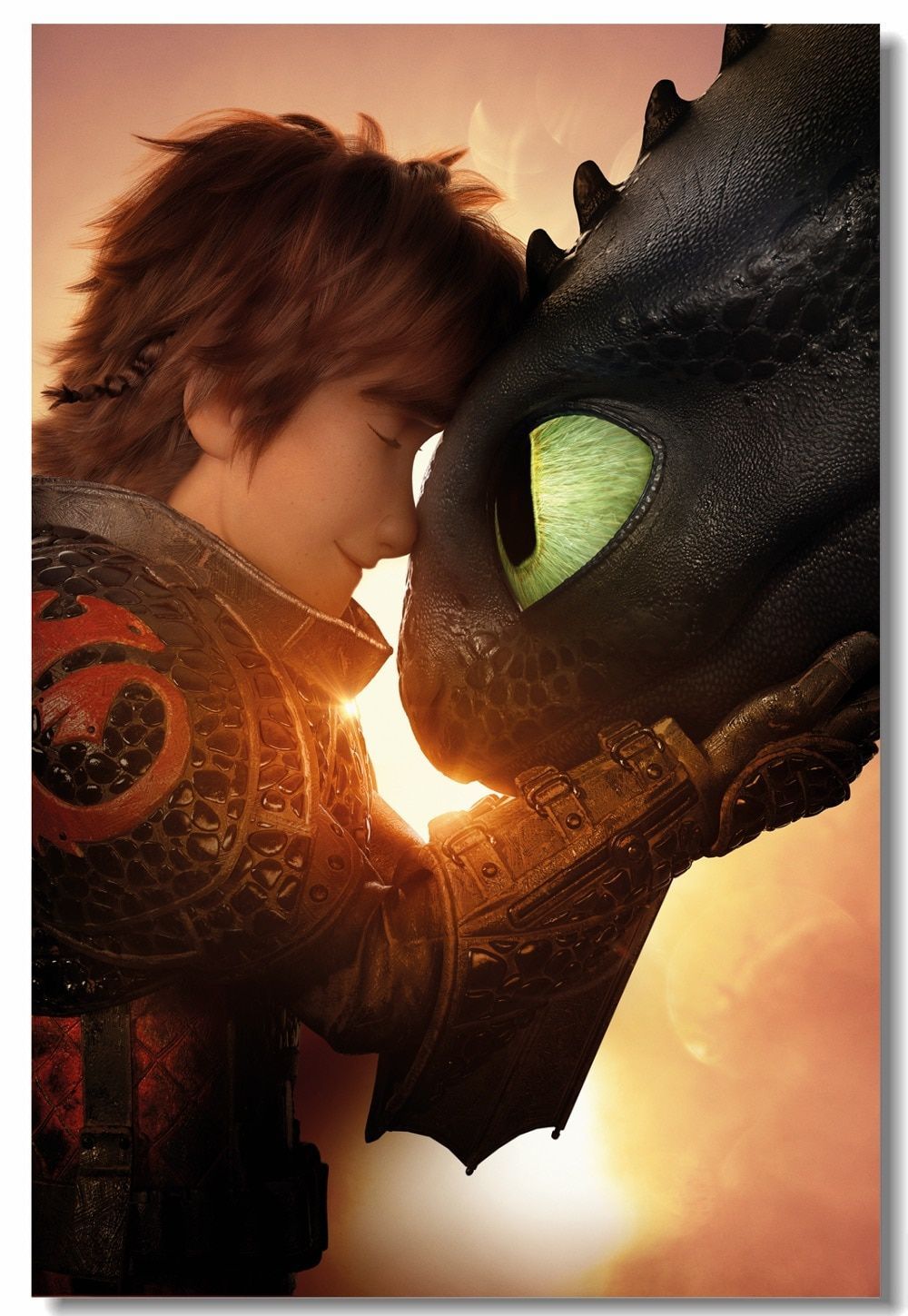 Custom Canvas Wall Paintings How To Train Your Dragon 3 Poster