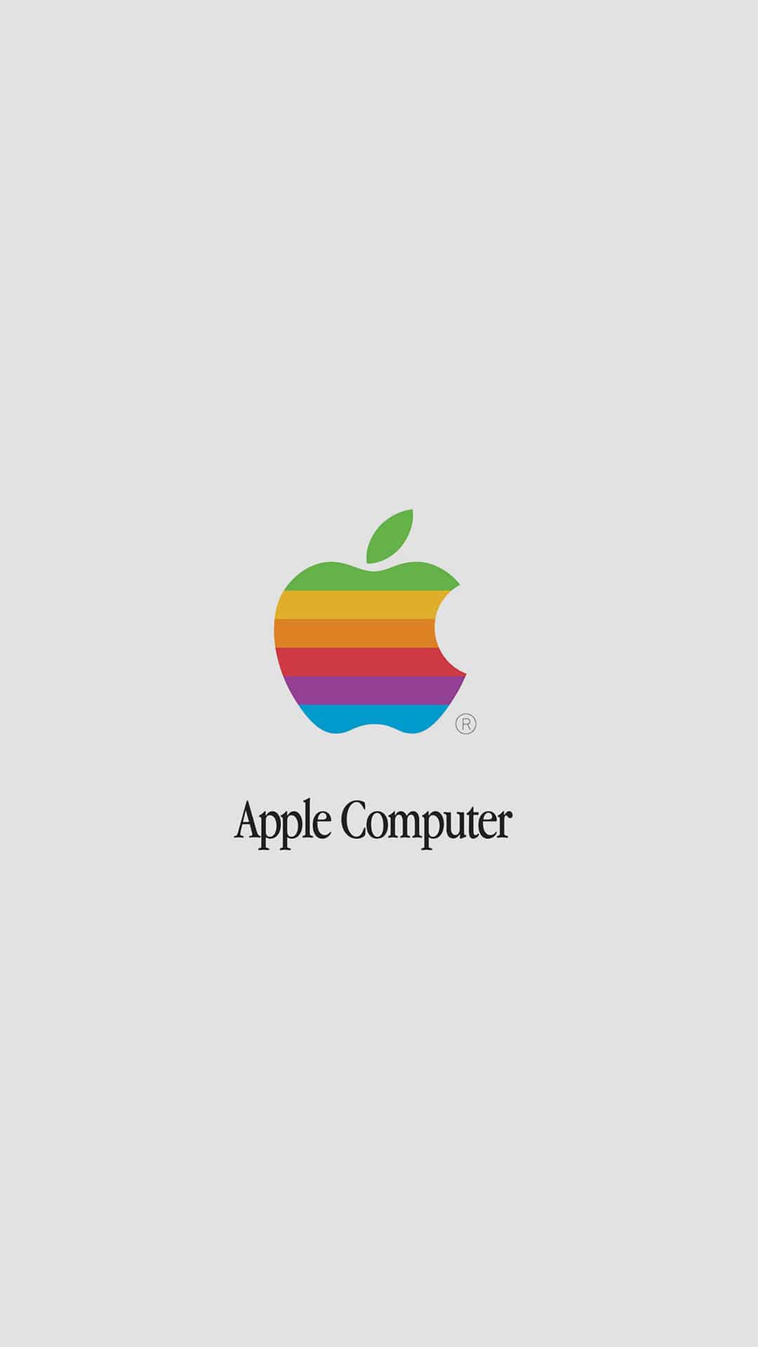 Download Retro Apple Logo Wallpaper | Wallpapers.com