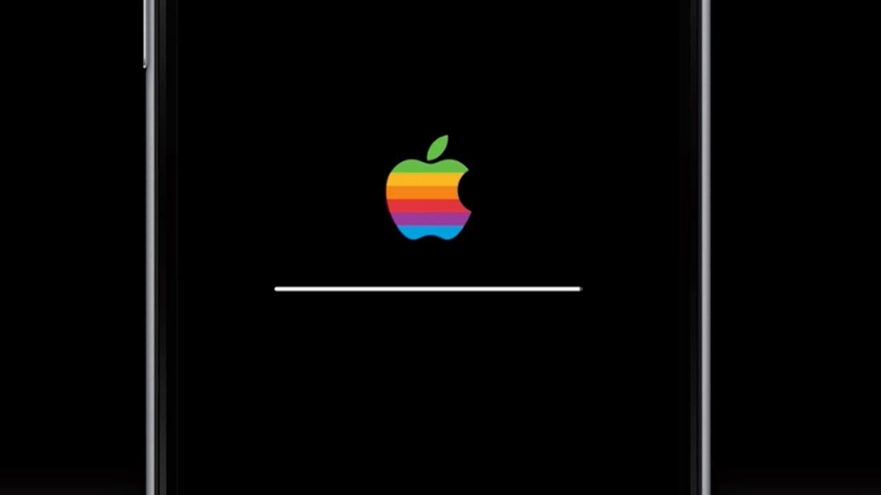 Retro Apple Respring Logo & Progress Bar Setup