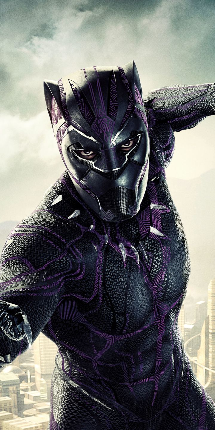 Movie Black Panther (720x1440) Wallpaper