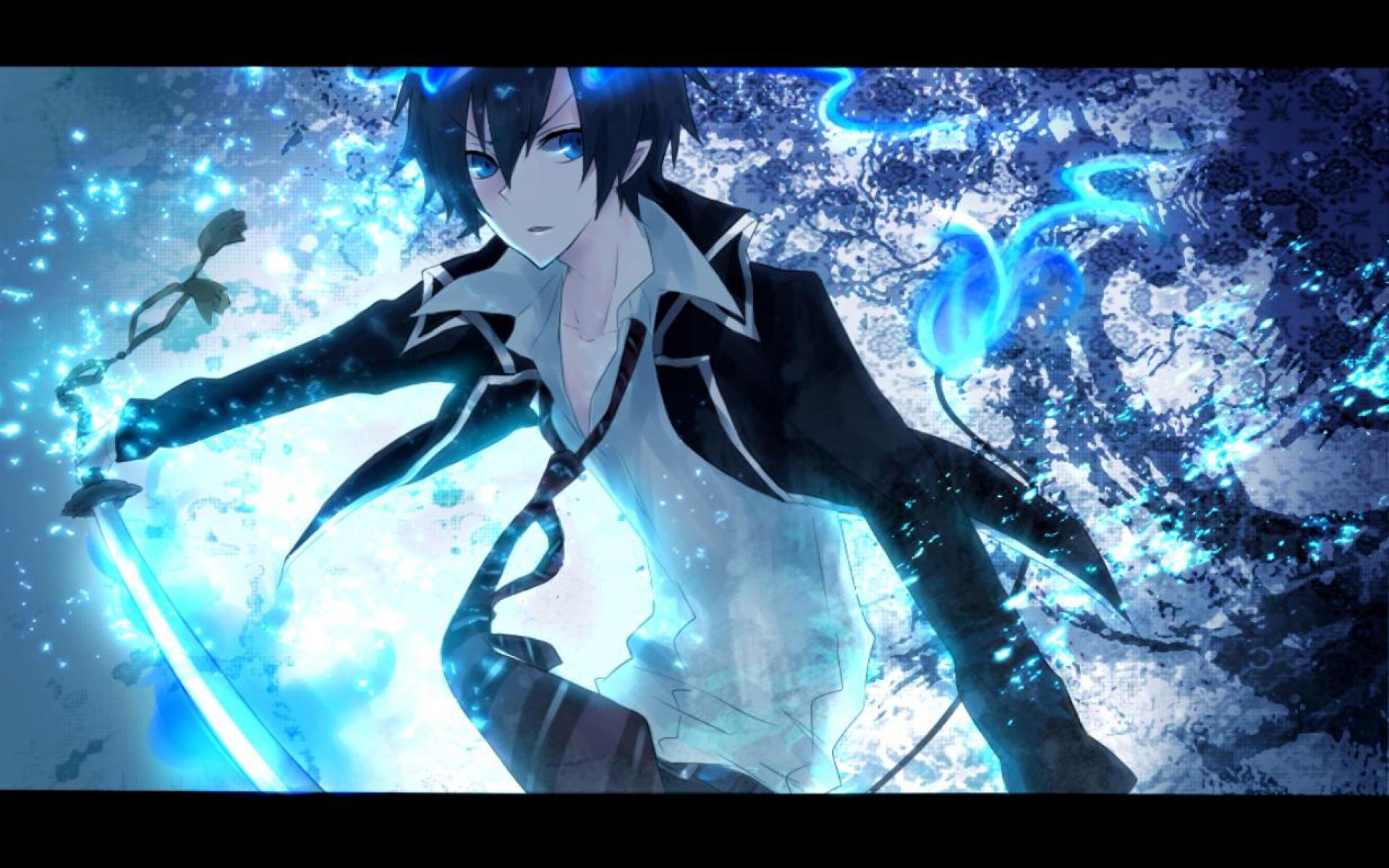 Blue Exorcist Background. Blue Wallpaper