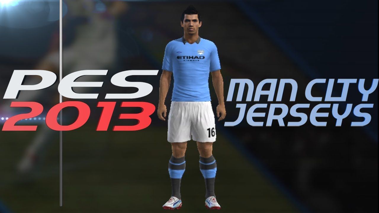 PES 2013 How to Create Manchester City Kit Home + Away Jerseys