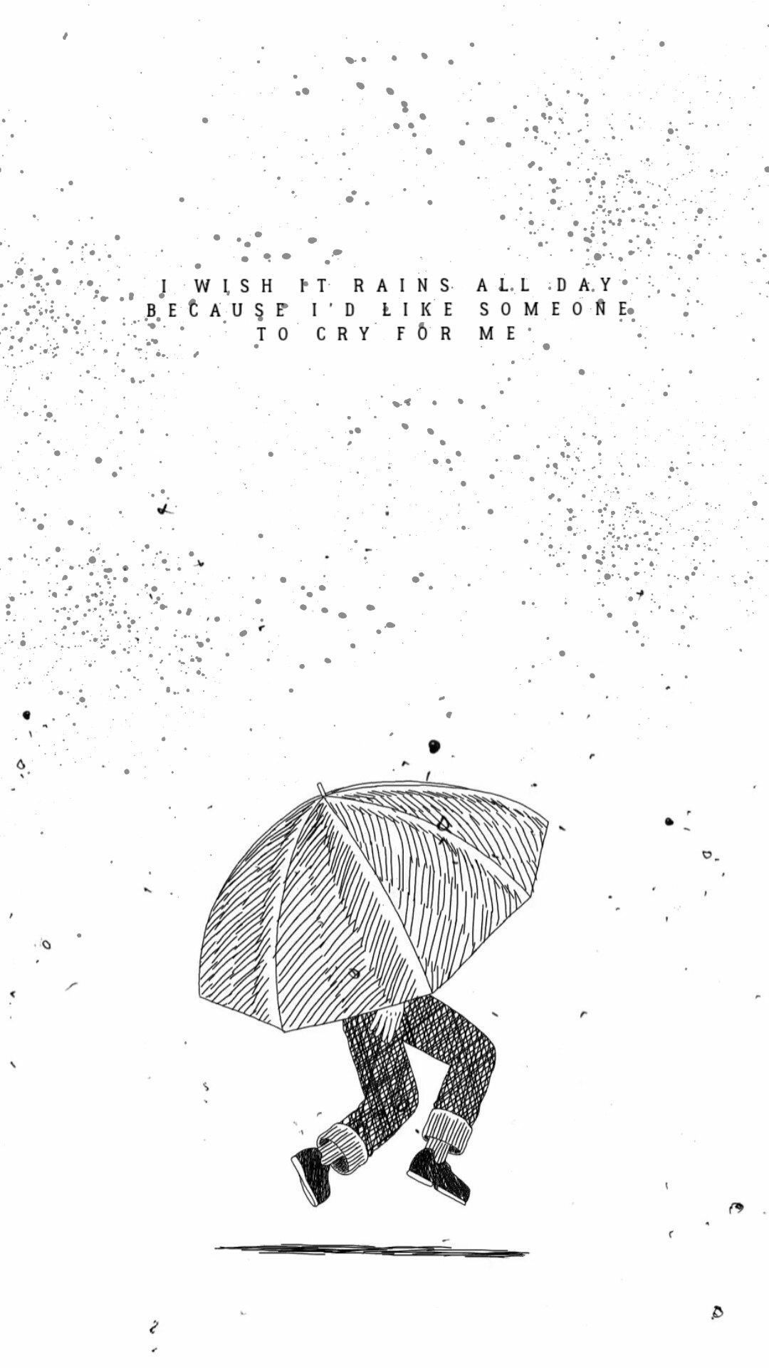 RM 'forever rain' MV. Bts drawings, Wallpaper, Bts wallpaper