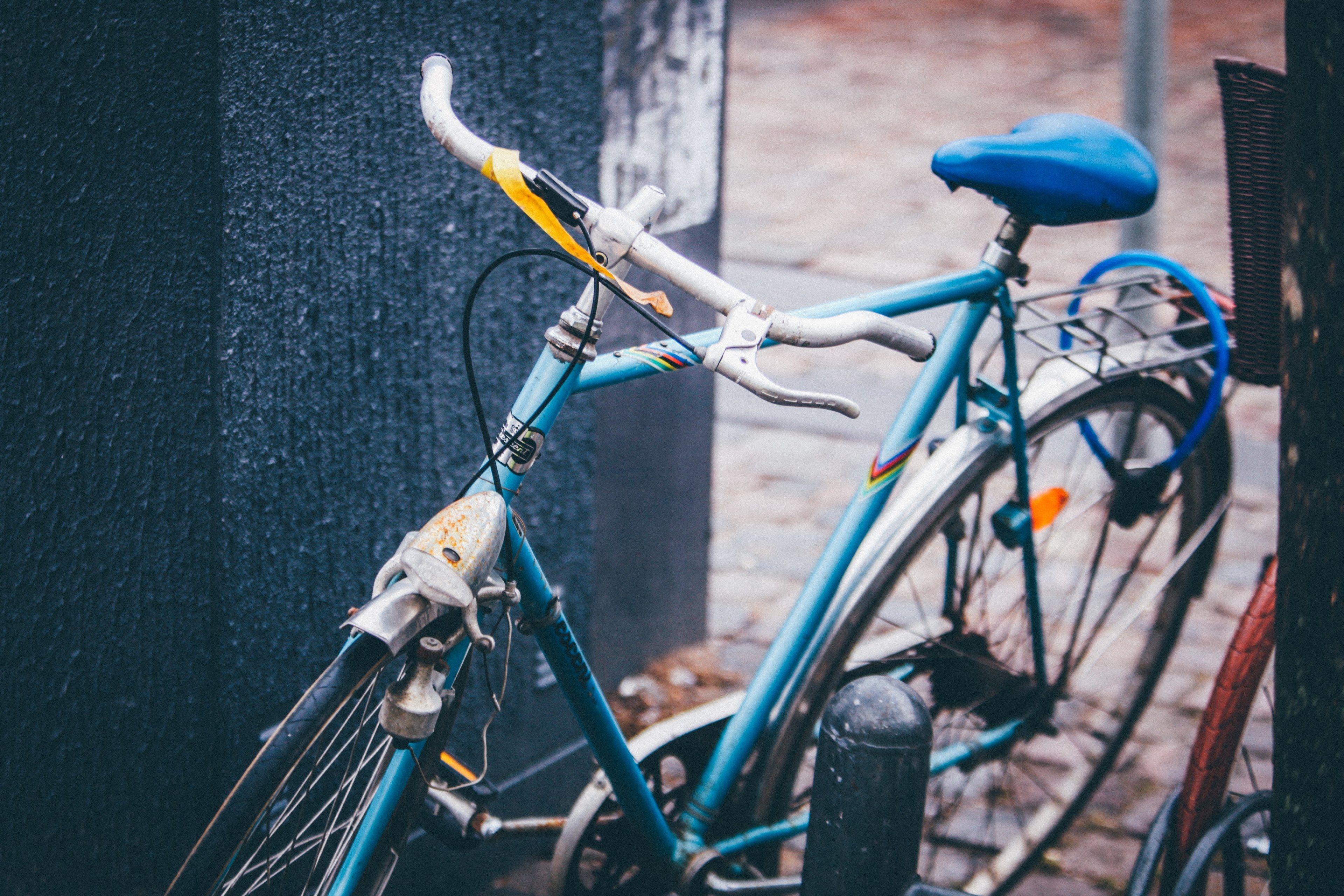 bike bicycle retro and handlebars HD 4k wallpaper and background