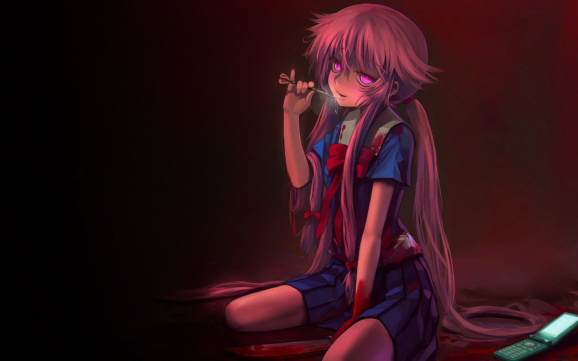 Yuno Gasai wallpaperDownload free awesome full HD background