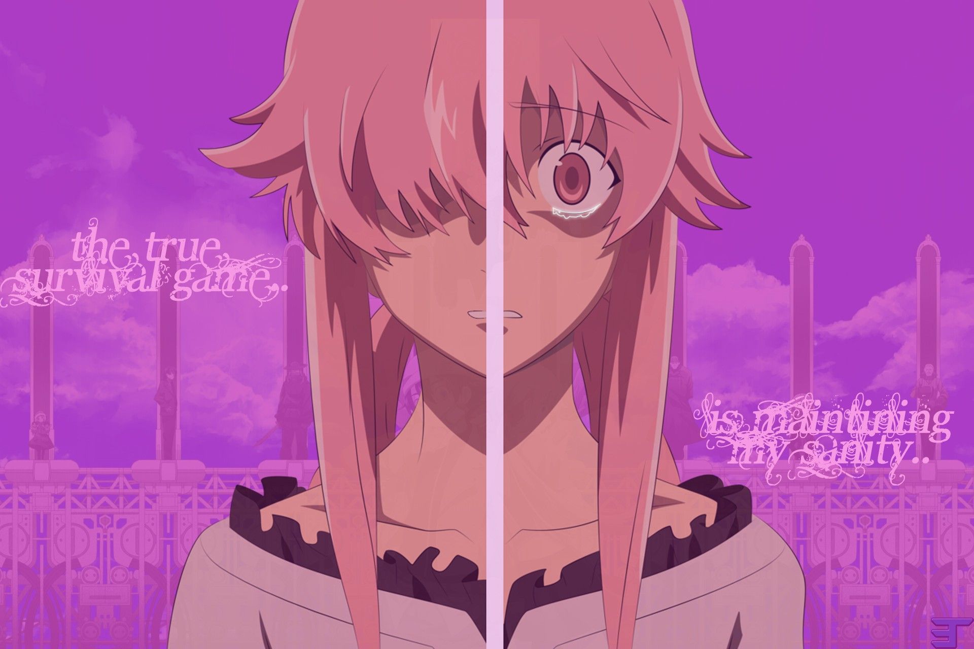 Yuno Gasai wallpaperDownload free awesome full HD background