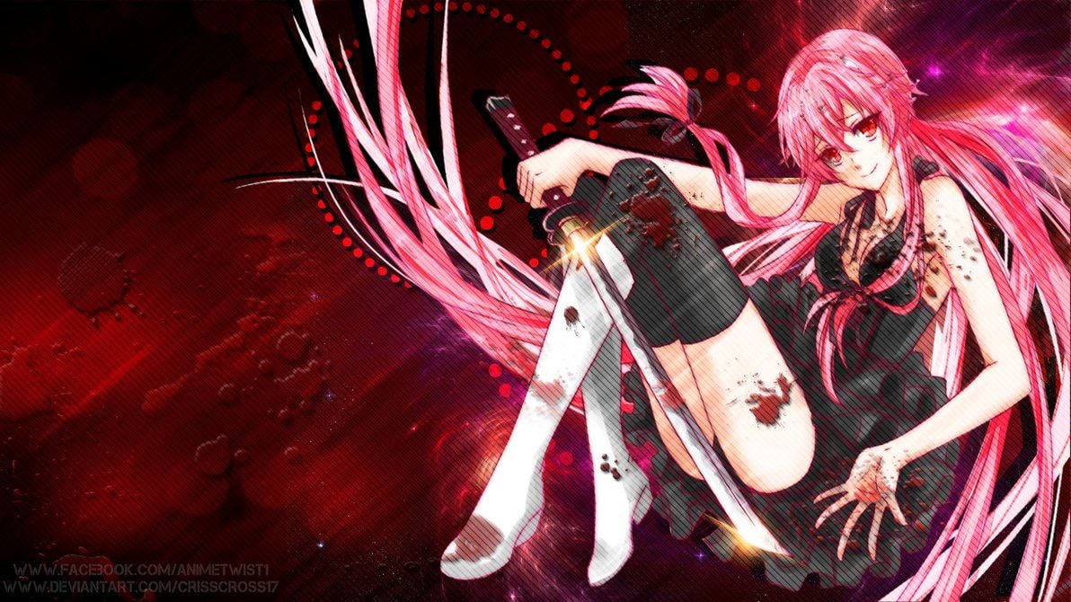 Download Yuno Gasai Mirai Nikki Wallpaper