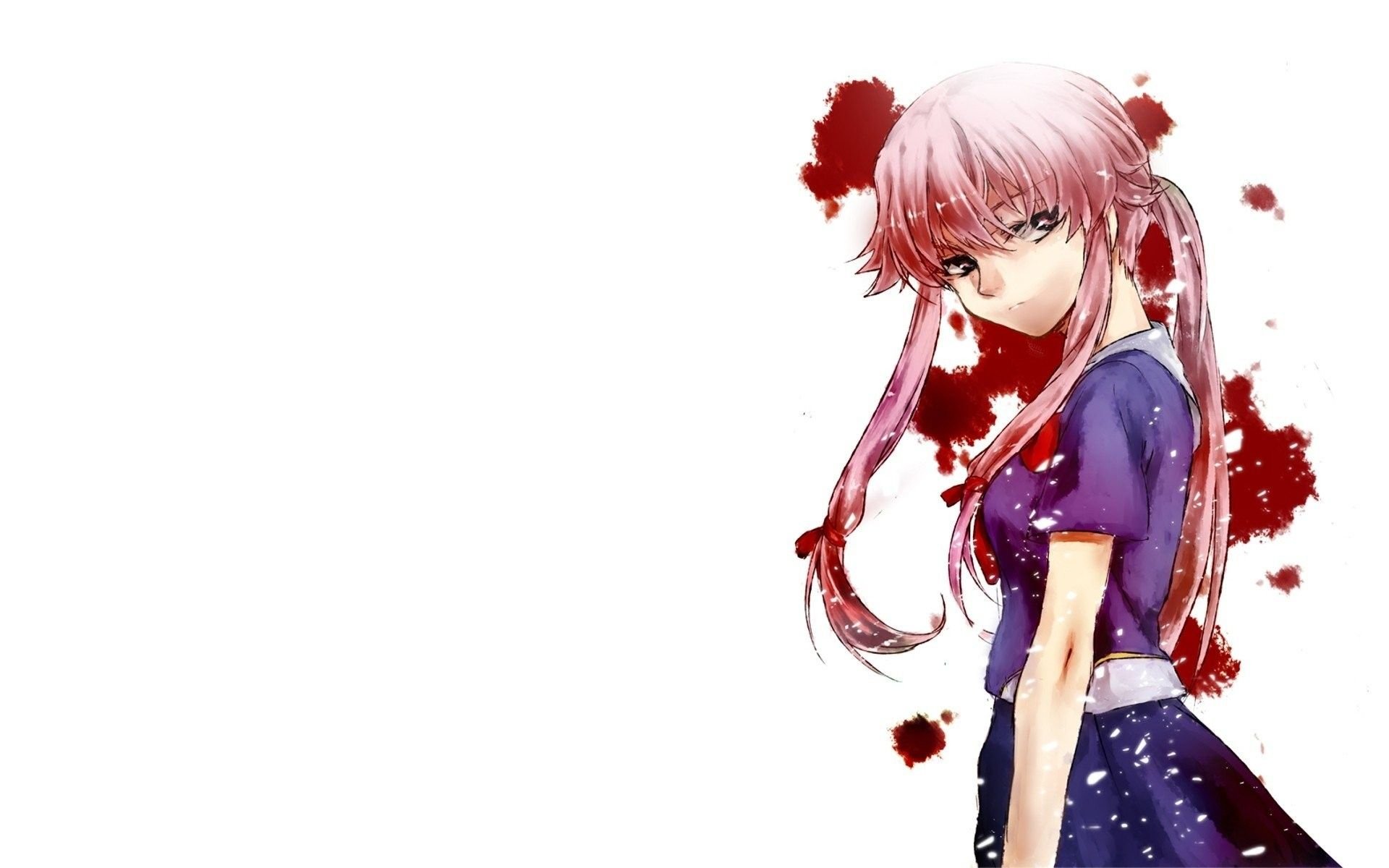 Download Yuno Gasai Mirai Nikki Wallpaper