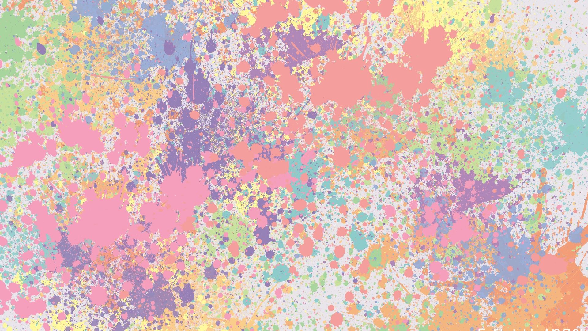 Free download Pastel Splat Wallpaper by foolish angel 1920x1200