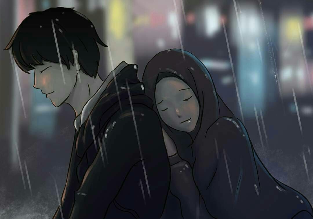 Islamic Couple Anime Wallpapers - Wallpaper Cave