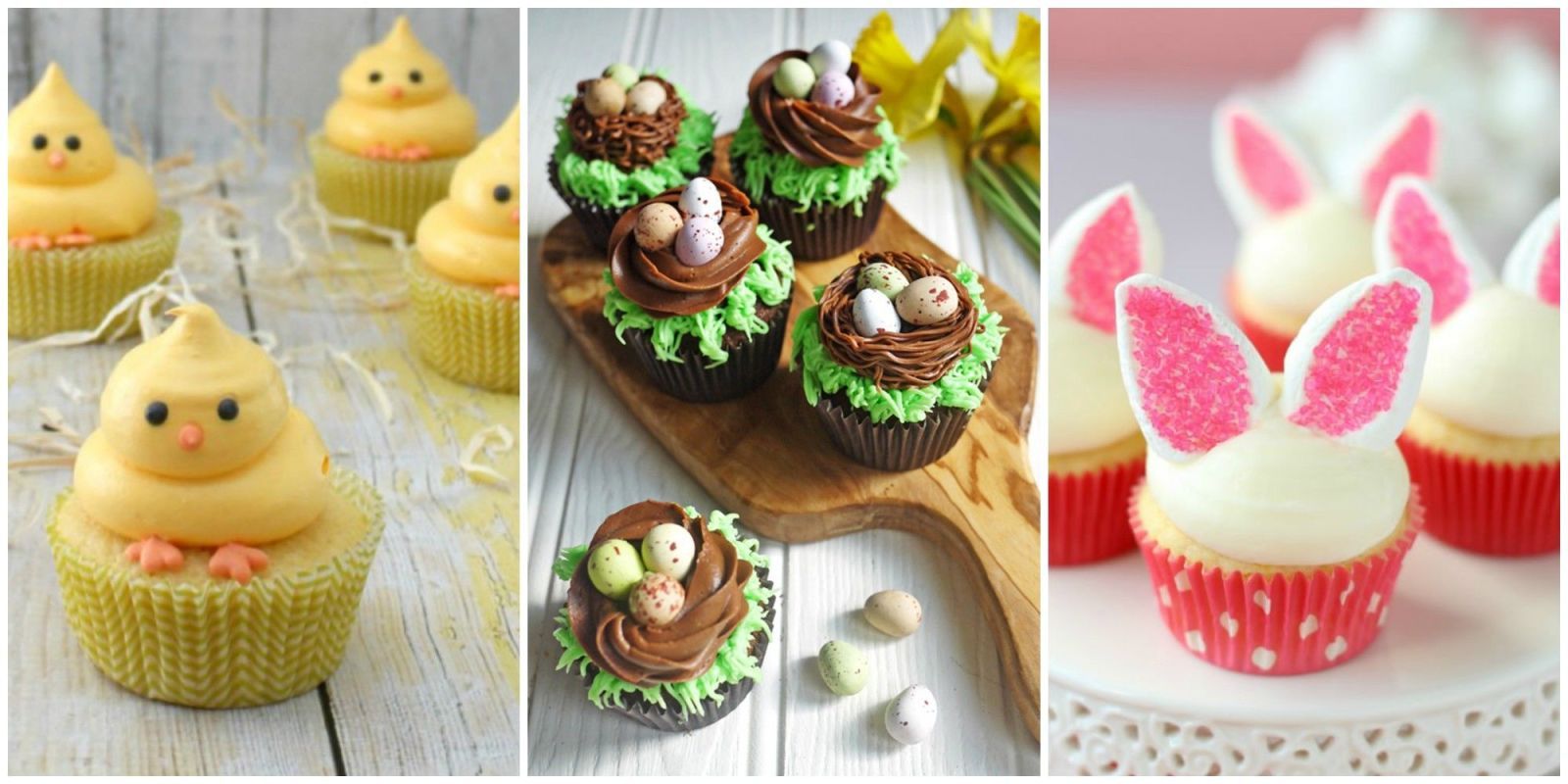 Easy Easter Cake Cupcakes with Image & Picture