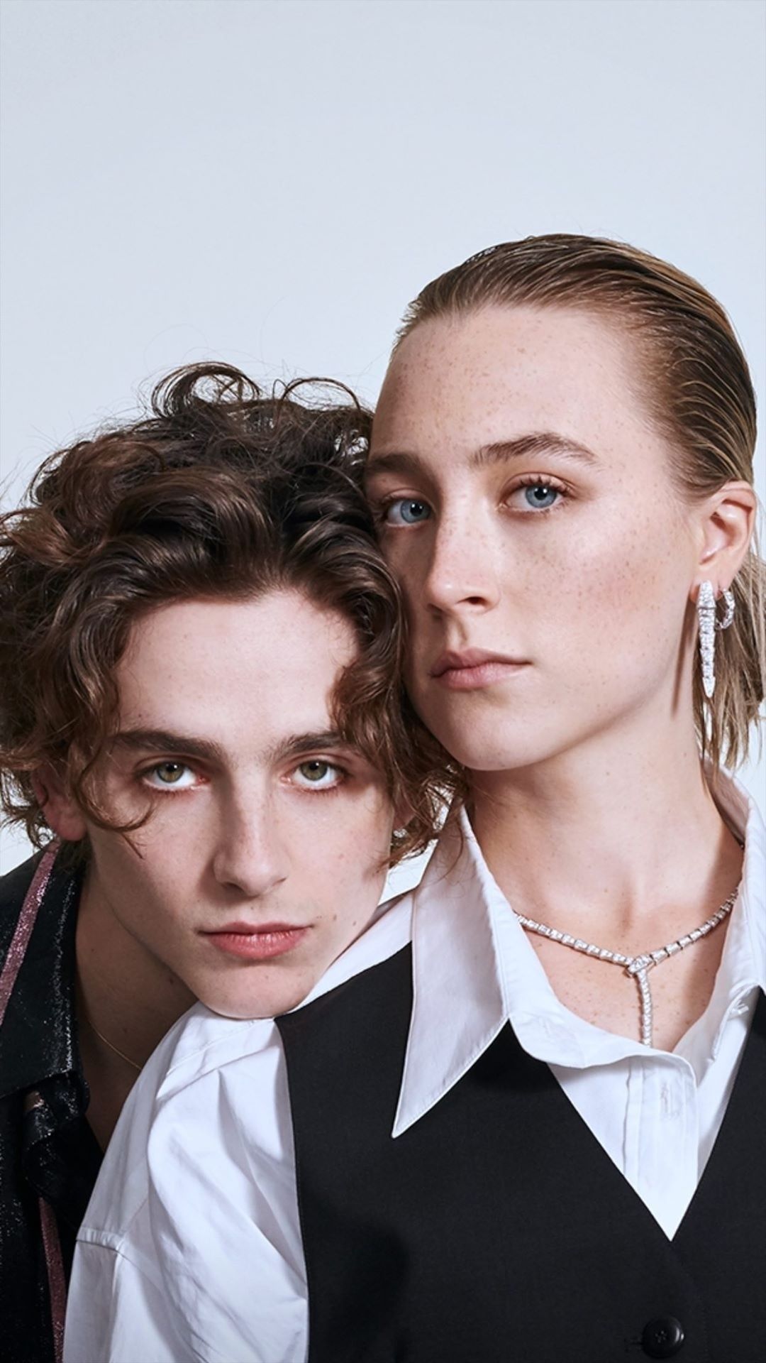 Timothée Chalamet and Saoirse Ronan wallpaper. Timothee chalamet