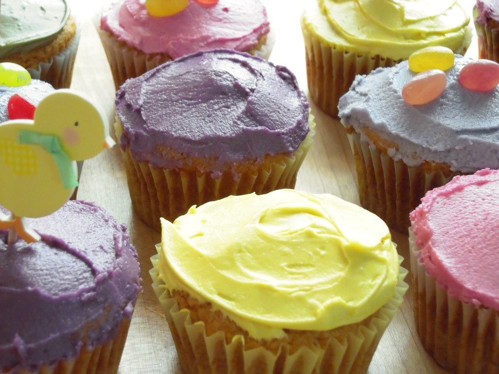 Allergy Free Easter Cupcakes