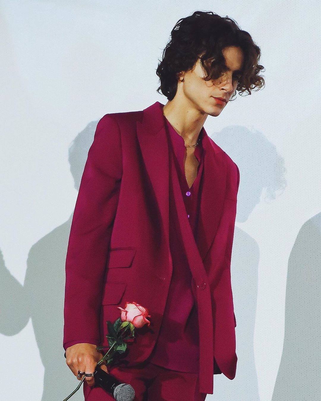 becca on Instagram: “Timothée inside the theater presenting Little