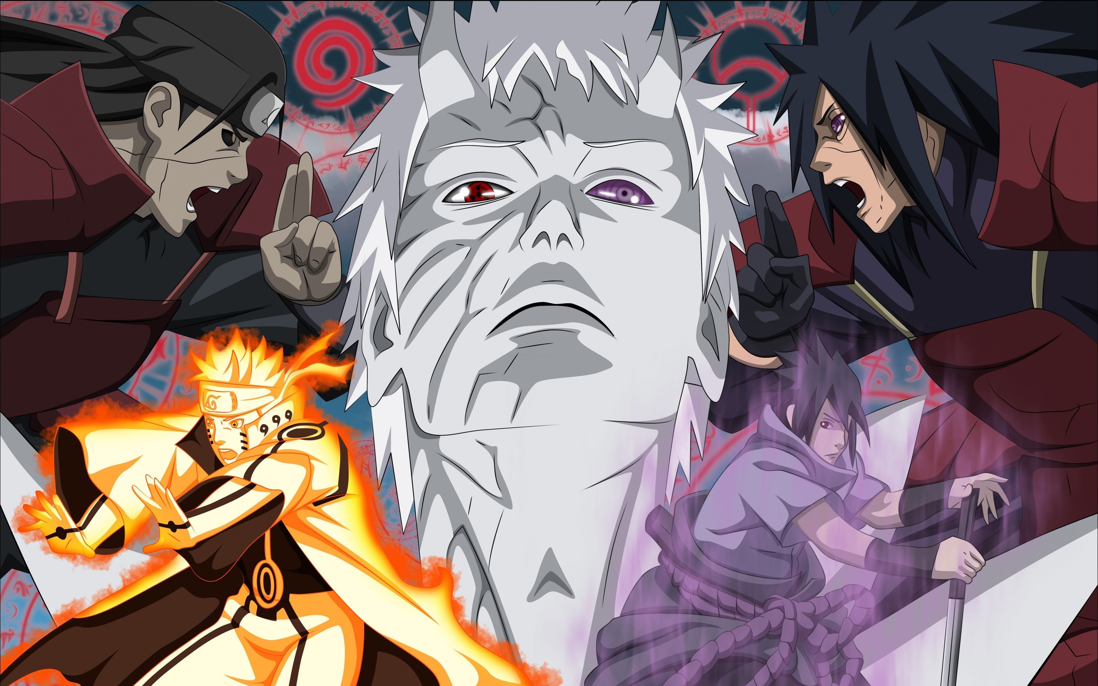 3840x2400 Resolution Anime Naruto HD 2023 AI UHD 4K 3840x2400