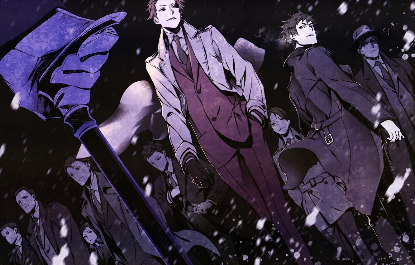Wallpaper anime, art, guys, Joker Game image for desktop, section сёнэн