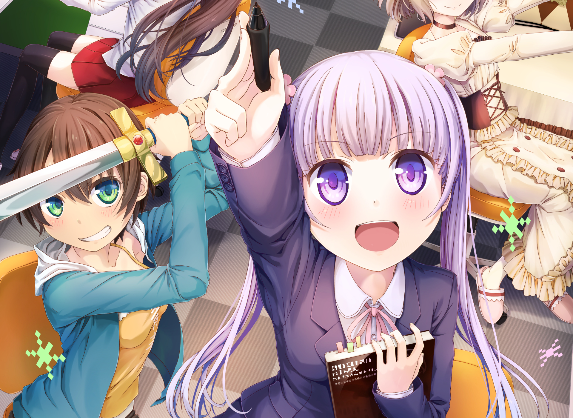 Anime New Game Wallpaper HD