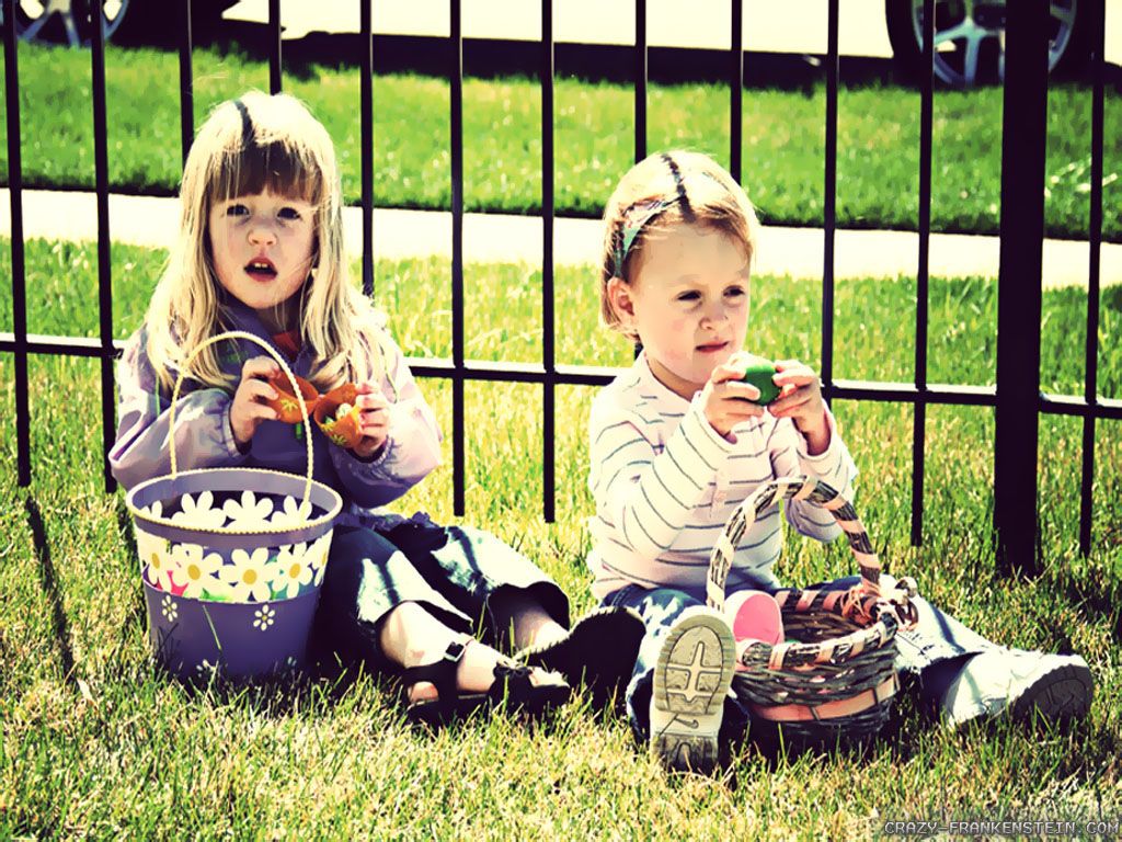 Easter Family wallpaper