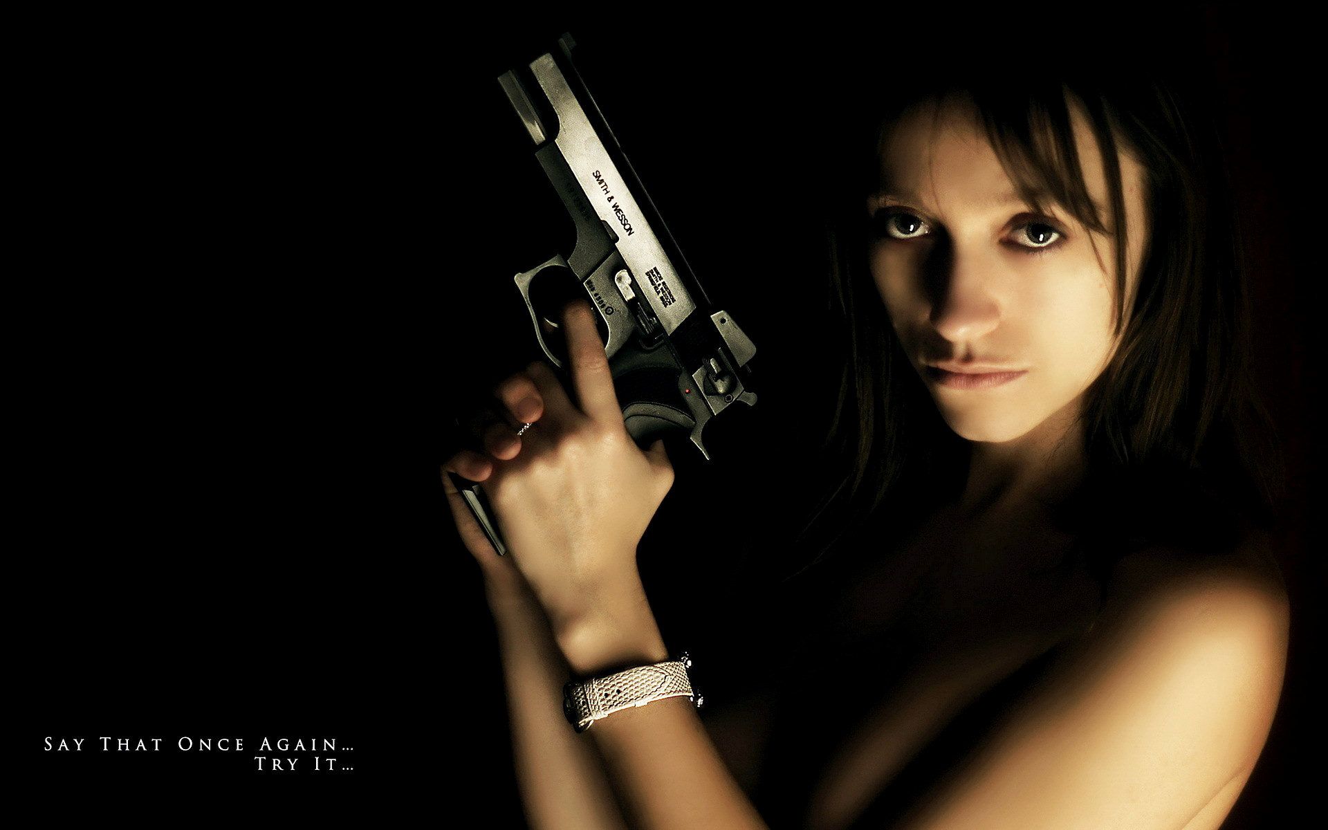 Women And Guns HD Wallpaper