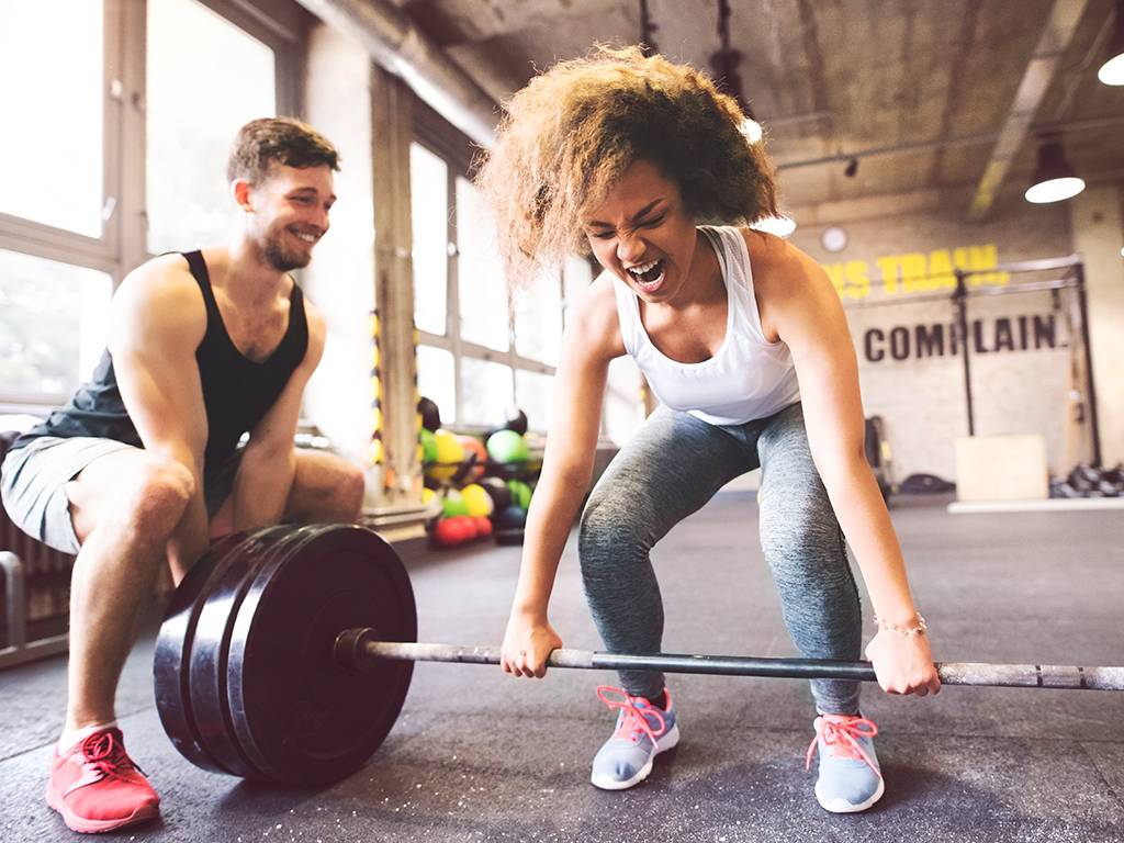 Grunting at the gym: How loud is too loud?