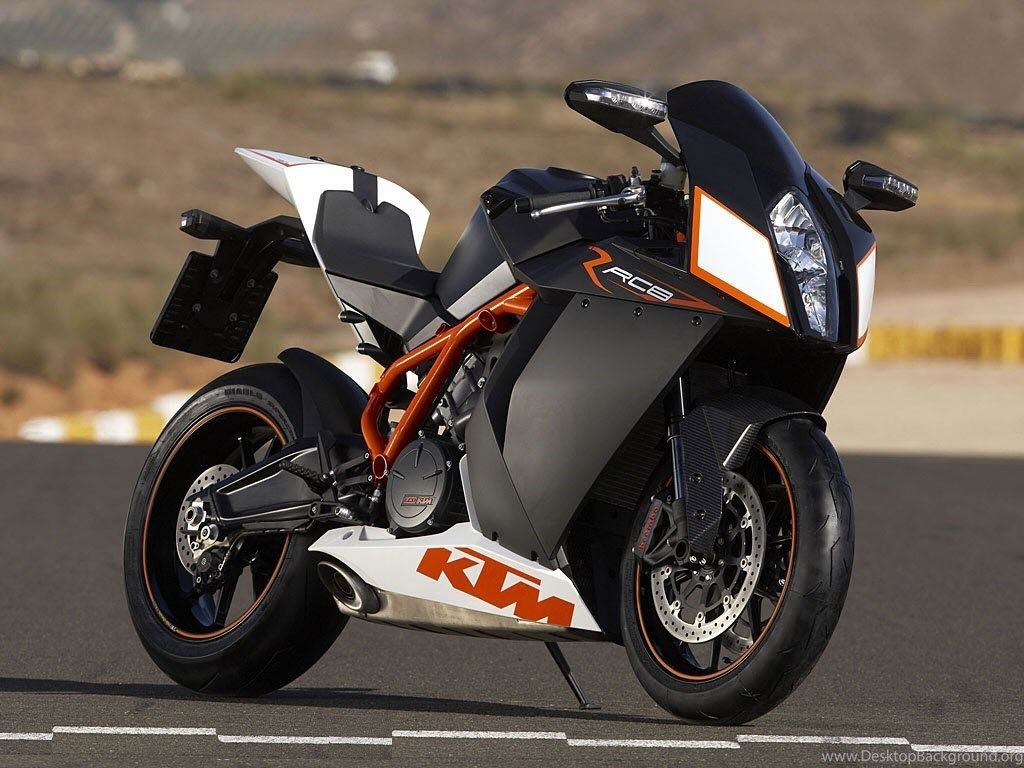 KTM RC8 Bike Desktop Background