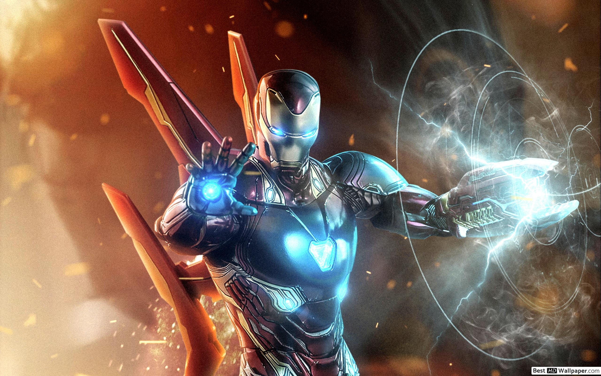 Avengers: Endgame aiming laser beam HD wallpaper download
