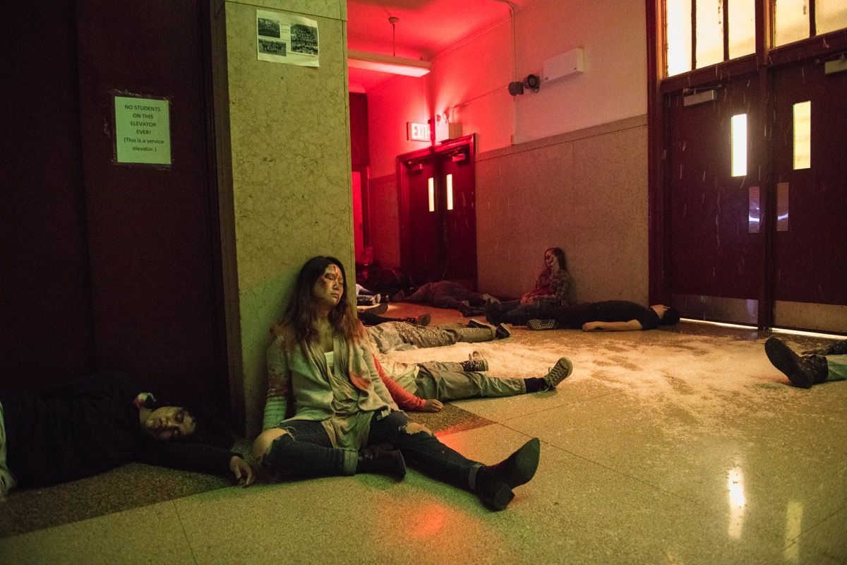 Bunny Rogers's Performa Piece Turns Violence into Spectacle