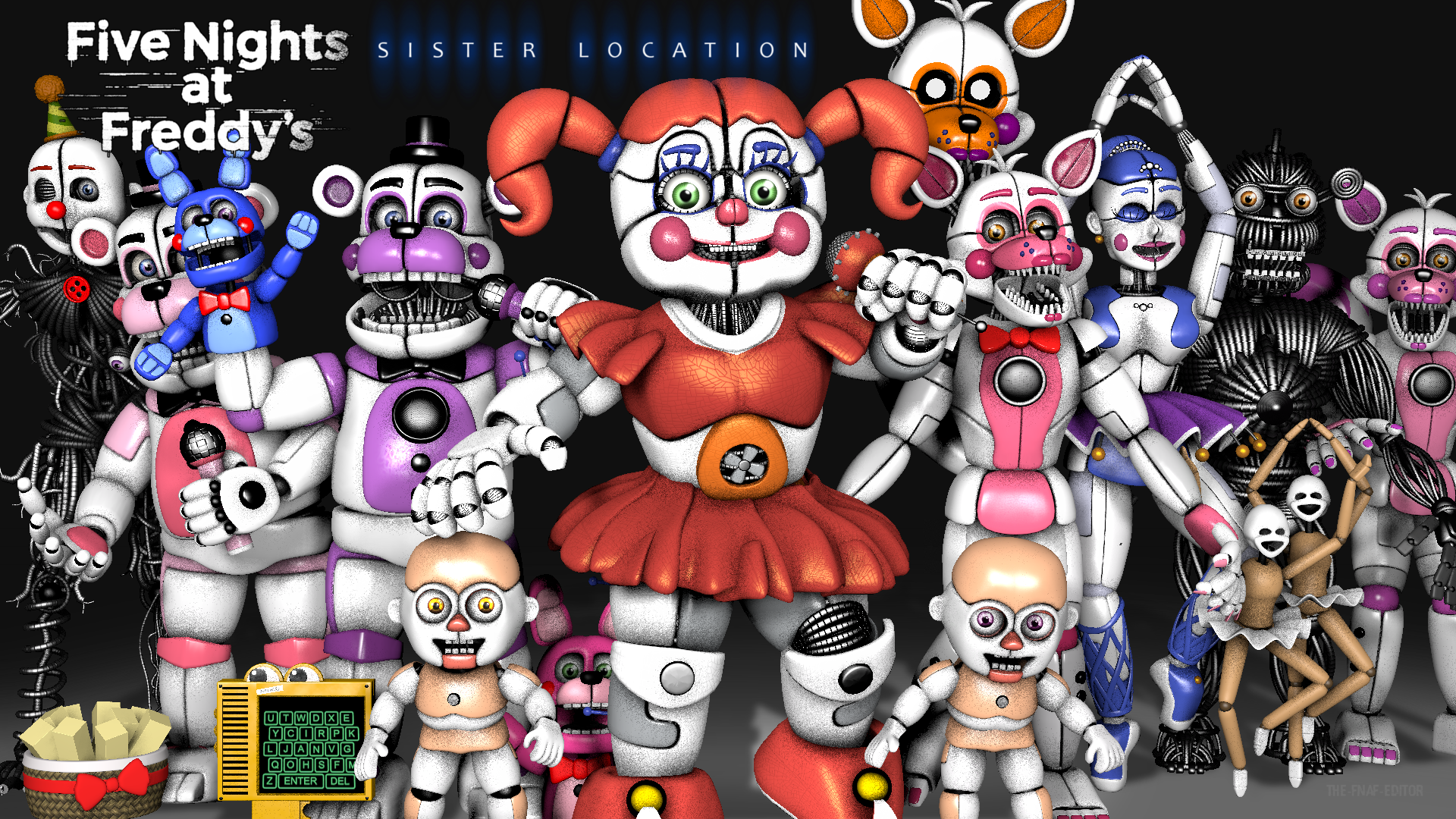 Five Nights at Freddy's: Sister Location Wallpaper Free