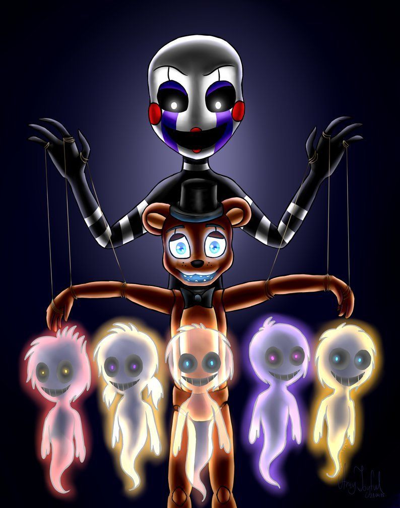 Another puppet (Five Nights at Freddy's). Fnaf wallpaper, Fnaf drawings, Fnaf