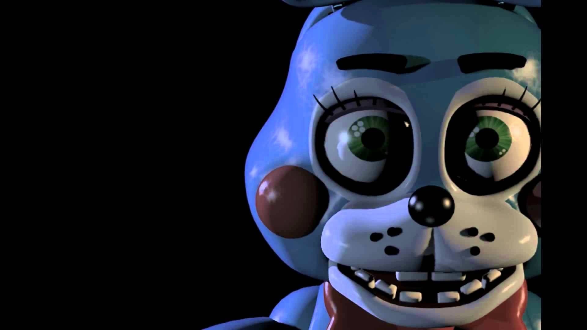 Blue and white 5 nights at Freddy's character HD wallpapers.
