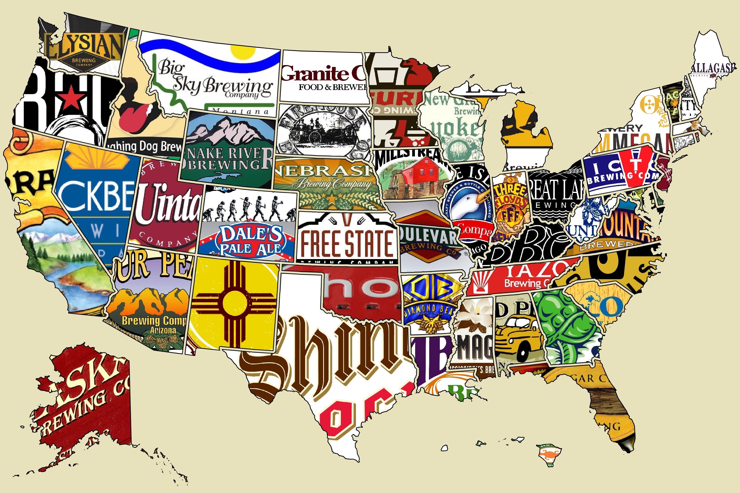 Wallpaper Maps of Usa