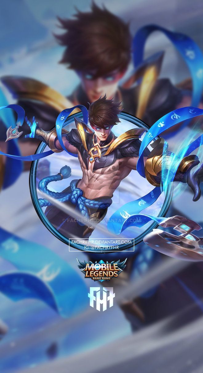 Wallpaper Phone Vale Cerulean Winds by FachriFHR. Mobile legend wallpaper, Alucard mobile legends, Mobile legends