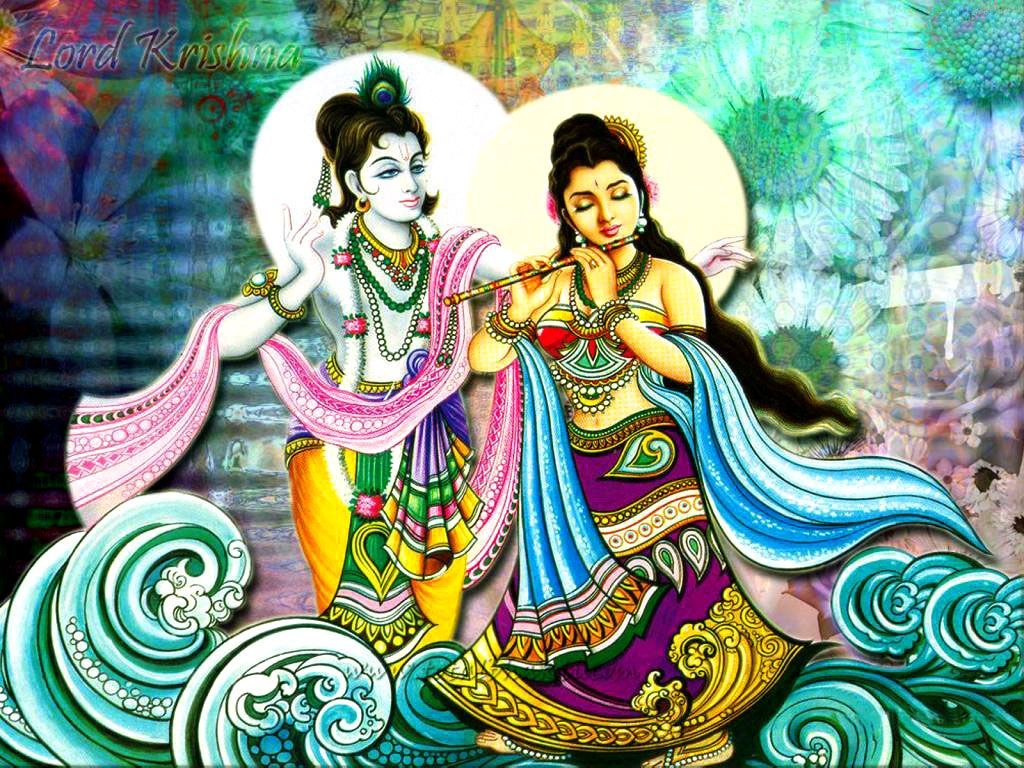 Cartoon Radha Krishna Wallpapers - Wallpaper Cave