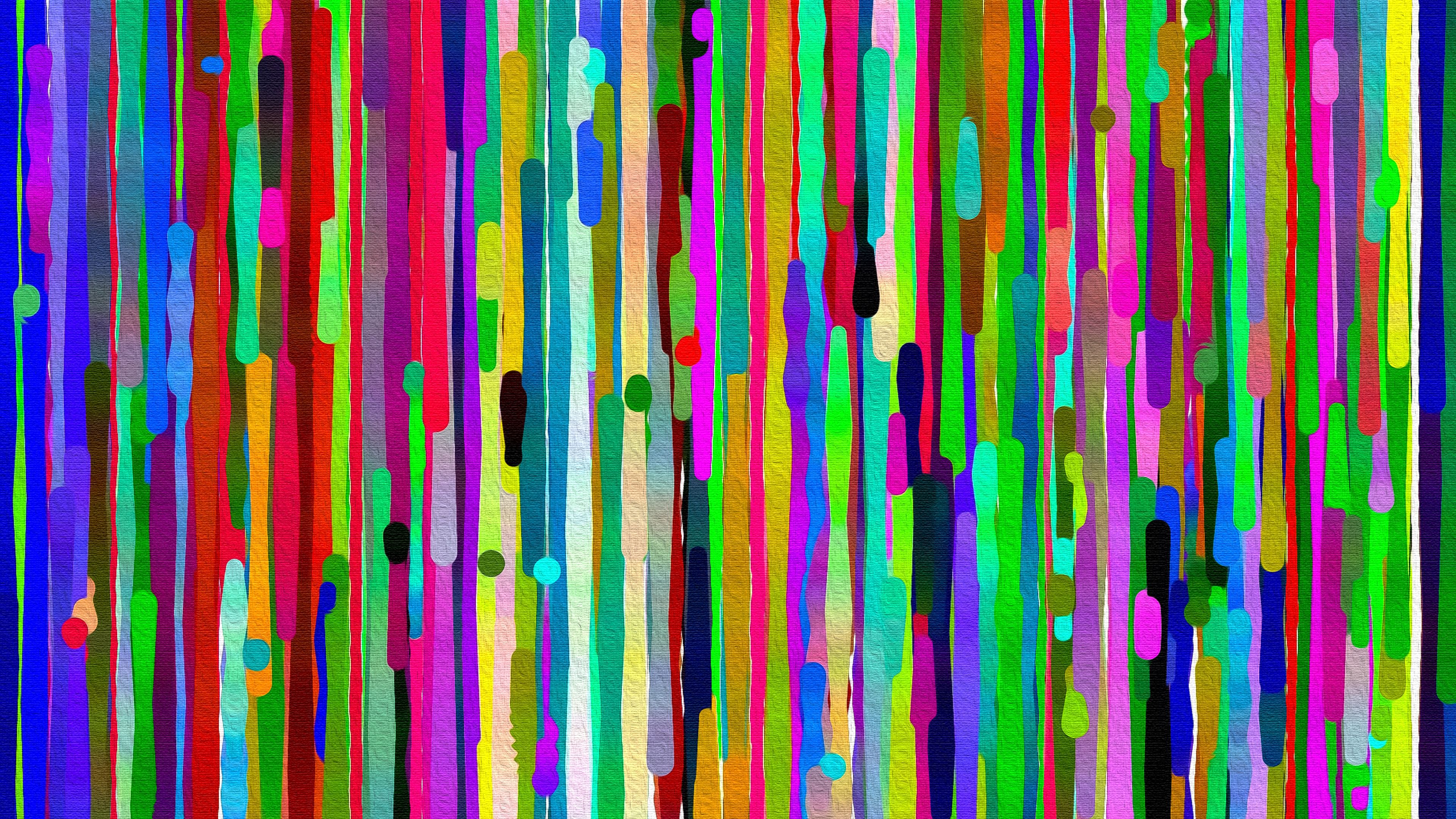 Oil Drips on Canvas 4k Ultra HD Wallpaper