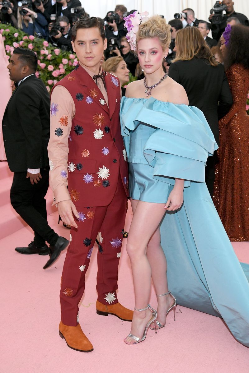 Cole Sprouse And Lili Reinhart Are The Met Gala's Campiest Couple
