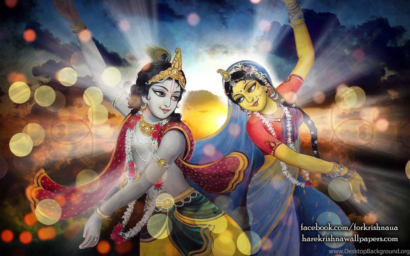 Radha Krishna Wallpaper (005) Size 1680×1050 Download Desktop