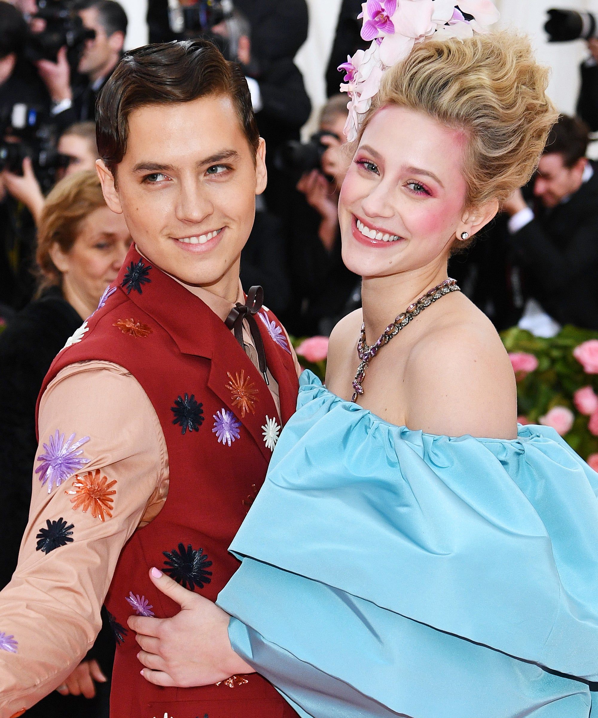Lili Reinhart Cole Sprouse Make Out On Instagram
