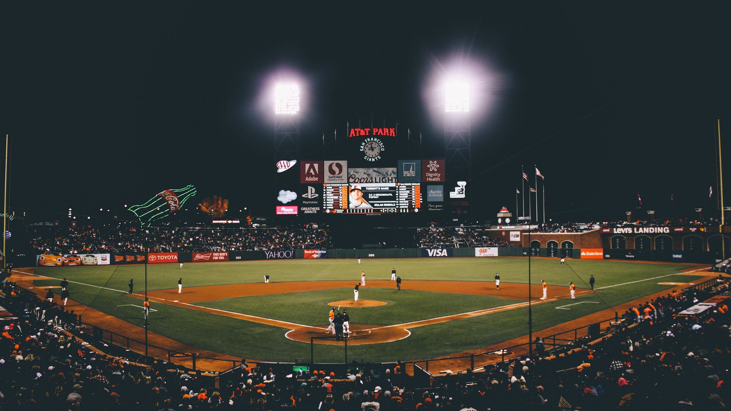 baseball, San Francisco, San Francisco Giants, ATT Park HD Wallpaper / Desktop and Mobile Image & Photo