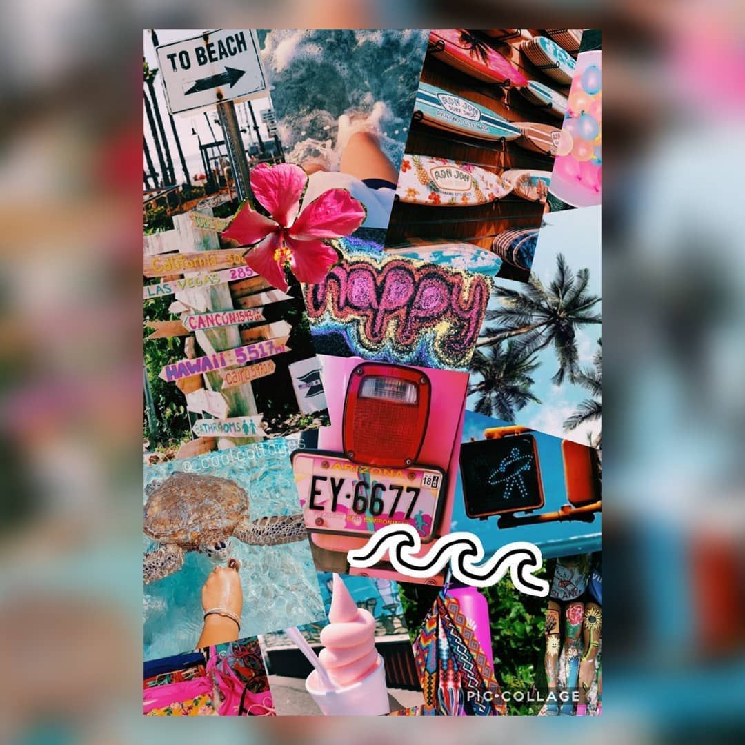 coolcollages on insta :D summer collage wallpaper. summer