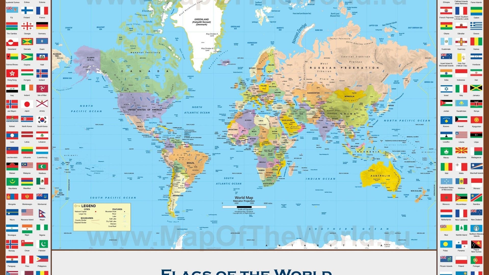 Free download Old World Map Desktop Wallpaper [1920x1080]